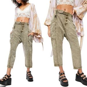 •NWT Free People Desert Daze Harem Pants•